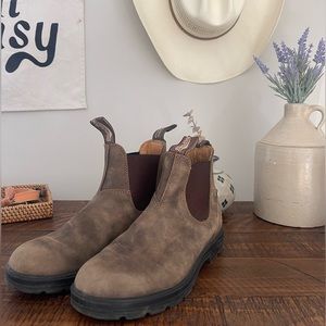 Bludstones - Rustic Brown Premium Leather Chelsea Women’s